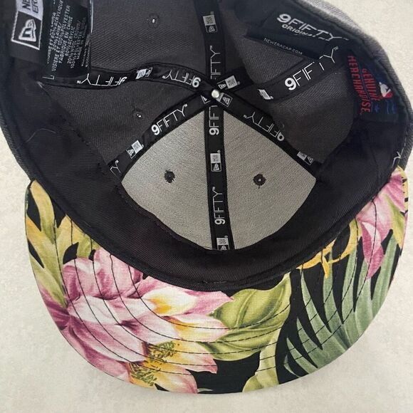 NY New York Yankees Floral Tropical Baseball Hat New Era - Picture 5 of 7